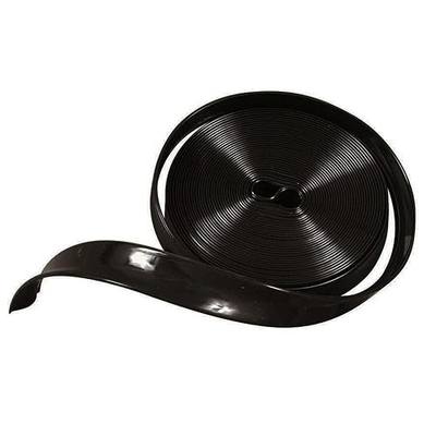 Camco 25212 Vinyl Trim Insert (1" x 100', Black)