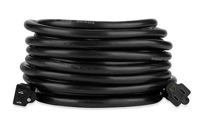 Camco 30-Ft 15 Amp RV Extension Cord - Rated for 125V / 1,857W - Features Heavy Duty 14-Gauge Copper Wire for Superior Conductivity & Coated w/Heat-Resilient PVC (55142)