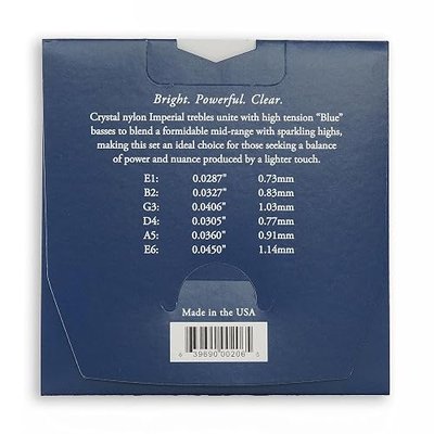 Augustine Imperial High Tension Crystal Nylon Guitar Strings - 1 Set