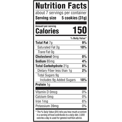 Chips Ahoy! Mini Chocolate Chip Cookies, 8 Ounce (Pack of 12)