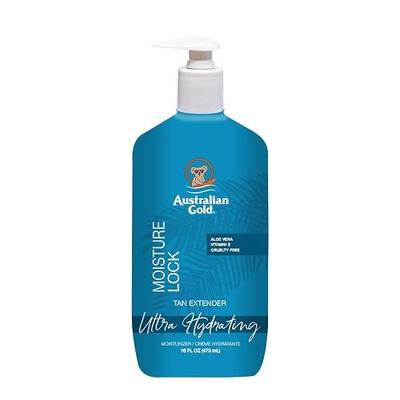 Australian Gold Moisturer Lock Tan Extender Lotion, Enriched with Vitamin E, Aloe Vera, 16 Fl Oz