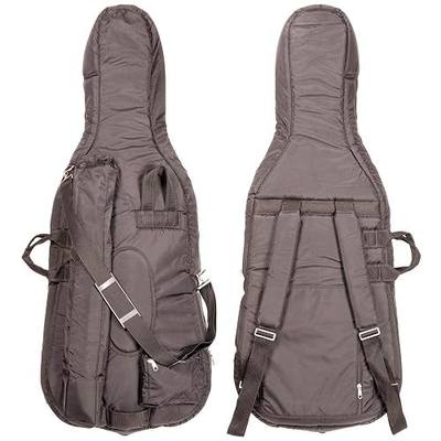 Bobelock 1010 Soft Cello Bag – 4/4 Size, Black, Padded Protection
