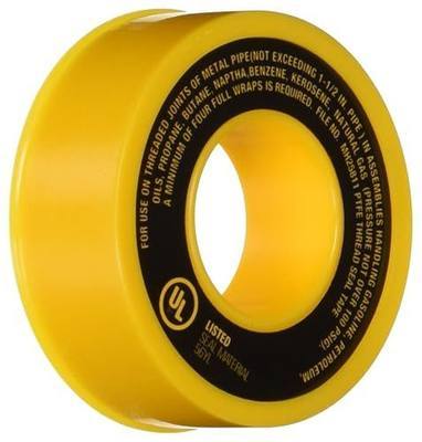 Harvey 017065 Gas Line PTFE Thread Seal Tape