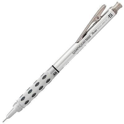 Pentel GraphGear 1000 Mechanical Pencil, (0.5mm) Point Size, Black Barrel, 1 Each (PG1015A)