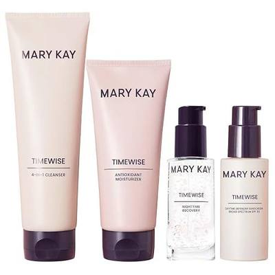 Mary Kay - TimeWise® Miracle Set® - Normal/Dry | Complete Skincare Set, Cleanses, Hydrates And Moisturizes, Supports Smoother-Looking Skin, For Normal To Dry Skin