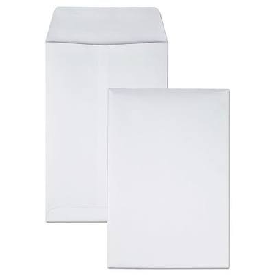 Quality Park 6-1/2 x 9-1/2 Catalog Mailing Envelopes, Redi-Seal Self Seal Envelope Closure, 28 lb White Wove Paper, 100/ Box (QUA43317)