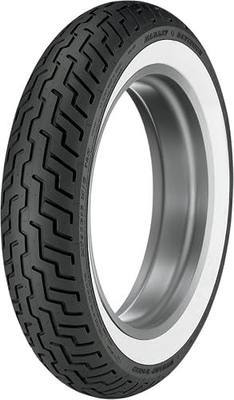 Dunlop Harley-Davidson D402 Front Motorcycle Tire MT90B-16 (72H) Wide White Wall - Fits: Harley-Davidson CVO Dyna Fat Bob FXDFSE 2009-2010