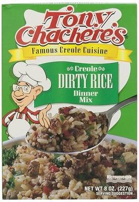 Tony Chachere's Dirty Rice Mix, 8-Ounce (Pack of 12)