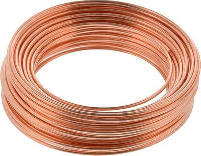 The Hillman Group 123109 Copper Wire | Copper finish , 14lb capacity for crafts, jewelry, and DIY projects , Flexible wire resists corrosion for indoor use