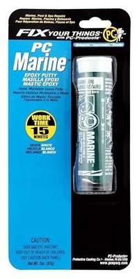 PC Products PC-Marine Epoxy Putty, 2oz Stick, White (25567) (Pack of 1)
