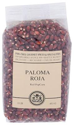 India Tree Paloma Roja Popcorn, 1 lb | Pure & Healthy, USA Grown, Single Ingredient
