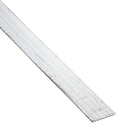 6061 Aluminum Rectangular Bar, Unpolished (Mill) Finish, Extruded, T6511 Temper, ASTM B221, 1/8" Thickness, 3" Width, 72" Length, OnlineMetals