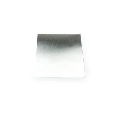 304 Stainless Steel Sheet, #4 Brushed Finish, Annealed, ASTM A240/ASME SA240, 0.03" Thickness, 24" Width, 24" Length, 22 Gauge, OnlineMetals