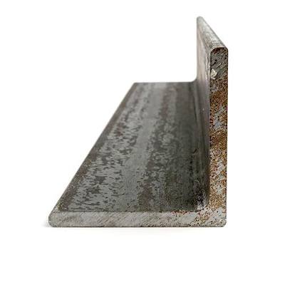 A36 Steel Angle, Unpolished (Mill) Finish, ASTM A36, Equal Leg Length, Rounded Corners, 4" Leg Lengths, 0.25" Wall Thickness, 12" Length, OnlineMetals