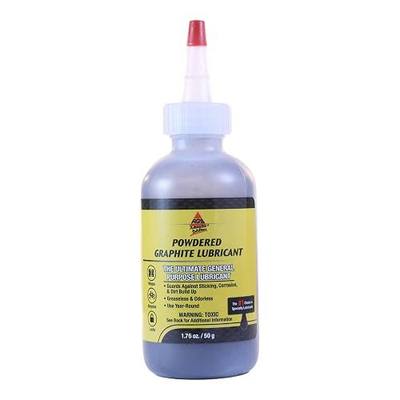 AGS Company MR. ZIP Extra Fine Dry Graphite Lubricants Bottle 1.76oz., Advanced Dry Film Lubricant, Robust Home Improvement Aid, Diminish Friction and Midigate Wear