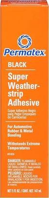 Permatex 81850 Black Super Weatherstrip Adhesive, 5 oz.