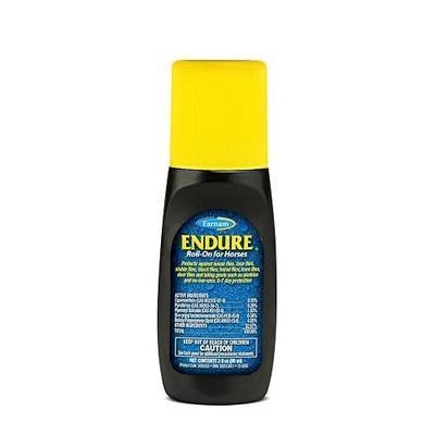 Farnam Endure Roll-On Fly Repellent for Horses, for Sensitive Areas, 3 Ounces
