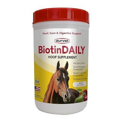 Durvet 01 0027 Biotin Daily Horse Hoof Care, 2.5 lb