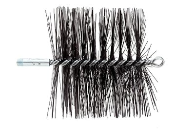 Rutland Products 16406 6-Inch Round Chimney Cleaning Brush, Red
