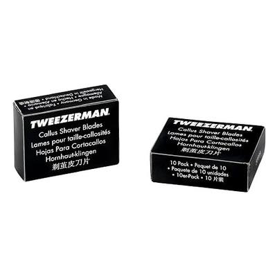 Tweezerman Replacement Callus Shaver Blades 20 Count Black
