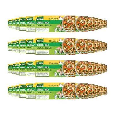 Knorr Cube Bouillon 48 Pack Chicken For Sauces, Soups and Stews 3.1 oz