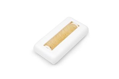 Fox Run Table Crumb Sweeper White , 2.75 x 5.5 x 1.25 inches | Easily Clean Tables & Counters | Table Brush & Crumber | Manual Hand Sweeper | Home Cleaning Essential | Manual Table Vacuum