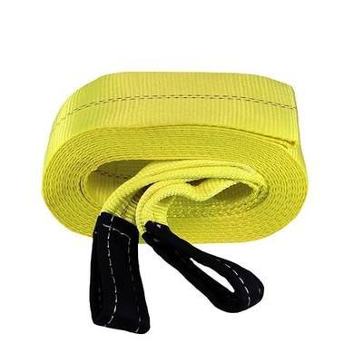 Grip 30 ft x 4 in Heavy Duty Tow Strap - Breaking Capacity: 20,000 lbs - Truck, ATV, Jeep, UTV, Tractor - Emergency, Towing, Offroad - Reinforced Looped Ends