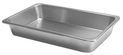 Graham-Field Metal Instrument Tray for Medical, Dental, Tattoo, and Surgical Supplies, Stainless Steel, 12-1/4" x 7-5/8" x 2-1/8", 3259
