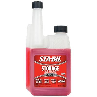 STA-BIL Storage Fuel Stabilizer, 16 oz | Treats 40 gallons. Keeps fuel fresh for up to 24 months during storage and helps protect against corrosion and ethanol damage