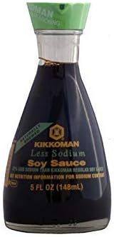 Kikkoman Less Sodium Soy Sauce Dispenser - 5 oz.