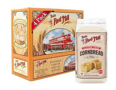 Bob's Red Mill Gluten-Free Cornbread Mix, 20-Ounce Units (Pack of 4)