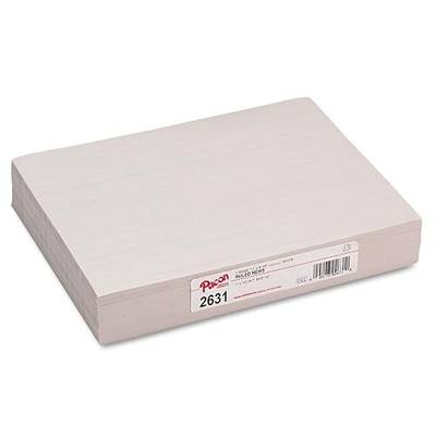 Pacon 2631 Skip-A-Line Ruled Newsprint Paper, 30 lbs., 11 x 8-1/2, White, 500 Sheets/Pack