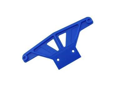 RPM Wide Front Bumper Black Rustler, Stampede, Bandit, Blue