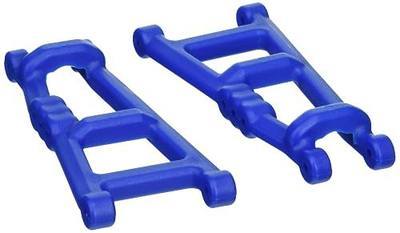 RPM 80185 1 Pair of Blue Rear A-Arms, fits Traxxas Electric 2WD Monster Jam, Rustler, and Stampede
