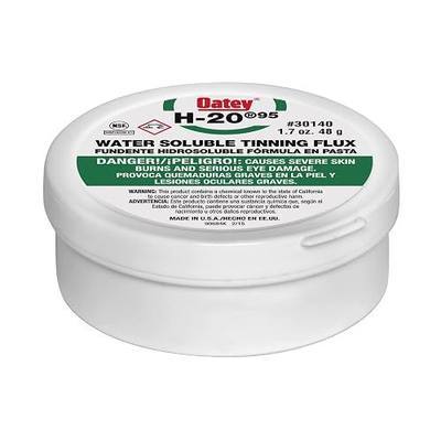 Oatey 30140 1.7 oz. H-20 95 Water Soluble Tinning Flux