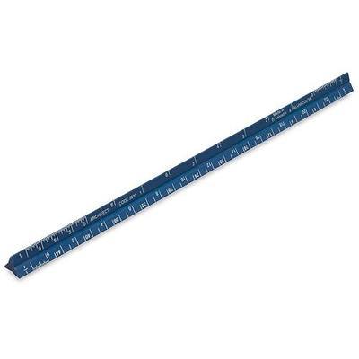 Alumicolor Pocket-Size Architect Scale, Aluminum, 6 inches, Blue (3010-5)
