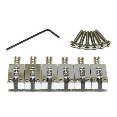 String Saver by Graph Tech Classics Strat & Tele Style 2 1/16" Chrome (6 Pcs) PG-8000-0C