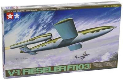 Tamiya 300061052 – 1:48 WWII German V-1 Fiseler FI103