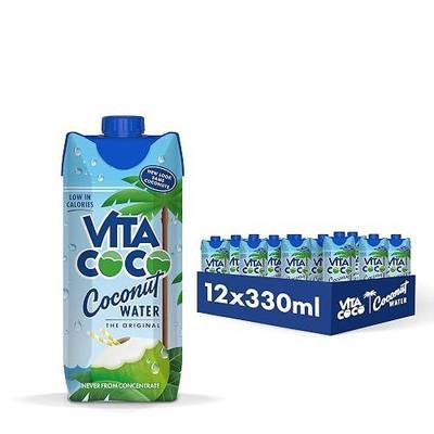 Vita Coco Coconut Water Full Of Vitamin C & Potassium Pure 133.2 Fl Oz (Pack of 12)