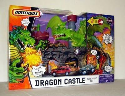 Matchbox Dragon's Castle Playset