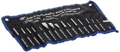 Astro Pneumatic Tool 1600 16-Piece Punch and Chisel Set