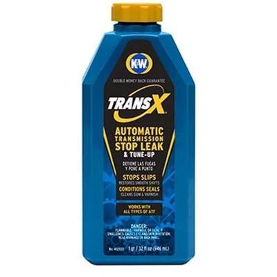 K&W 402033X6 Trans-X Automatic Transmission Stop Leak & Tune-Up - 32 Fl Oz Leak Repair Solution for Automotive, Power Steering, Hydraulic Systems | Car Care Fluids