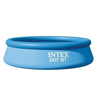 Intex 28120EH Easy Set Inflatable Swimming Pool: 10ft x 30in – Puncture-Resistant Material – Quick Inflation – 1018 Gallon Capacity – 23in Water Depth