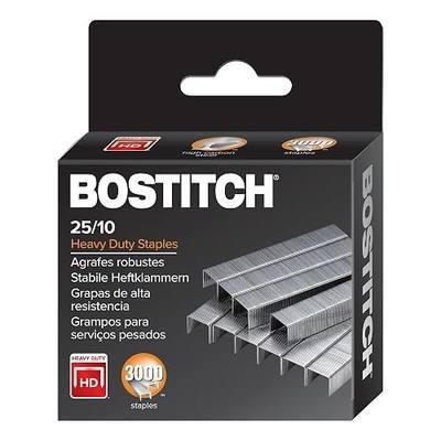 PaperPro "Bostitch 25/10 High-Capacity Staples, 3/8"" Leg Length, 3000/Box (1962)", silver