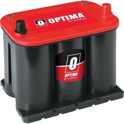 OPTIMA® Batteries High Performance 35 REDTOP® Sealed AGM Battery | Car, Truck and SUV Starting Battery, 720 CCA, SAE Terminal, Maintenance Free, Versatile Mounting