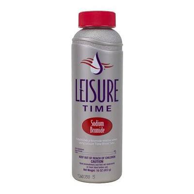 Leisure Time BE1 Sodium Bromide Spa Care Bromine Reserve for Spas and Hot Tubs, 16 Ounces