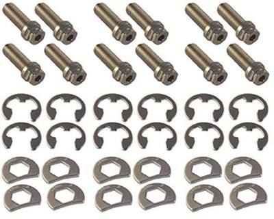 8911A 1" Locking Header Bolt Kit for GM Small Block