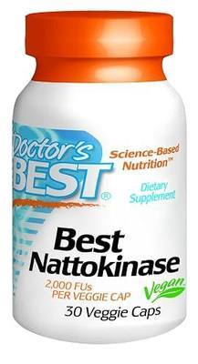 Doctor's Best Best Nattokinase (2, 000 Fu), 30-Count