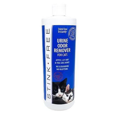 Instantly Urine Odor Remover & Eliminator for Cat Urine - Neutralizer of Cat Pee, Oxidized Based Urine Cleaner Solution for Carpets, Rugs, Mattress, etc. 32 oz bottle (1 Quart)