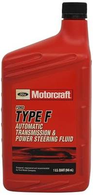 Ford Genuine Ford Fluid XT-1-QF Type-F Automatic Transmission and Power Steering Fluid - 1 Quart